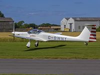 G-BWNY @ EGBR - Interesting arrival on the day - by dave marshall