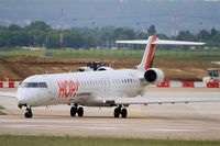 F-HMLC @ LFPO - Bombardier CRJ-1000EL NG, Lining up rwy 08, Paris-Orly airport (LFPO-ORY) - by Yves-Q