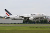 F-GRHJ @ LFPO - Airbus A319-111, Landing rwy 06, Paris-Orly airport (LFPO-ORY) - by Yves-Q