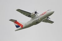 F-GVZD @ LFPO - ATR 42-500, Take off rwy 08, Paris-Orly airport (LFPO-ORY) - by Yves-Q