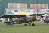 G-CICR @ EGVP - At the Auster 80 anniversary fly-in, Middle Wallop - by alanh
