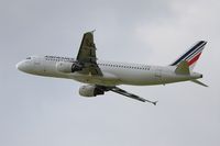 F-GHQM @ LFPO - Airbus A320-211, Take off rwy 24, Paris-Orly airport (LFPO-ORY) - by Yves-Q