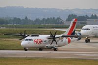 F-GPYF @ LFPO - ATR 42-500, Lining up rwy 08, Paris-Orly Airport (LFPO-ORY) - by Yves-Q