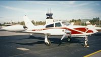 N310CS @ LVK - Livermore Airport California 1990's. - by Clayton Eddy