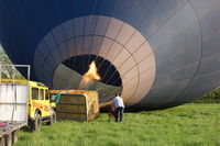 G-CENX @ EGSH - Being inflated in a field off Bluebell Road, Norwich. - by Graham Reeve