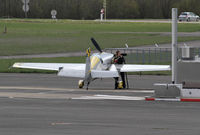 F-HXAL @ LFGI - Refuelling at Darois airport ; no more Breitling sponsorship ? - by olivier Cortot