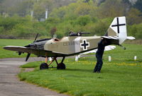 G-BNPV @ EGLM - Bowers Fly Baby 1A at White Waltham. - by moxy