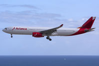 N804AV @ GCTS - Delivery flight fron first Airbus A330-343 from Avianca