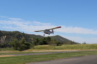 N1603G @ SZP - 1968 Champion 7ECA CITABRIA, Lycoming O-320 150 Hp, on final Rwy 04 - by Doug Robertson