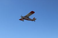 N1603G @ SZP - 1968 Champion 7ECA CITABRIA, Lycoming O-320 150 Hp, takeoff climb Rwy 04 - by Doug Robertson