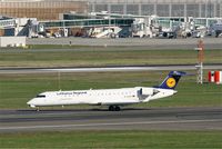 D-ACPH @ LFBO - Canadair CRJ-701ER, Taxiing, Toulouse-Blagnac airport (LFBO-TLS) - by Yves-Q