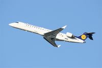 D-ACPH @ LFBO - Canadair CRJ-701ER, Take off rwy 32R, Toulouse Blagnac Airport (LFBO-TLS) - by Yves-Q