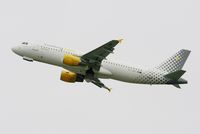 EC-JGM @ LFBO - Airbus A320-214, Take off Rwy 32L, Toulouse Blagnac Airport (LFBO-TLS) - by Yves-Q