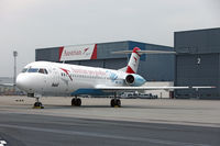OE-LVE @ LOWW - Austrian says goodbye to Fokker - by Hotshot