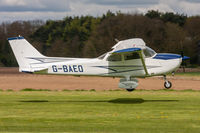G-BAEO @ XBRE - Cessna F172M G-BAEO Sherburn Engineering Breighton 29/4/18 - by Grahame Wills
