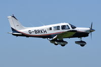 G-BRKH @ X3CX - Landing at Northrepps. - by Graham Reeve