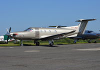 LX-JFZ @ EGTF - Pilatus PC-12/47E at Fairoaks. - by moxy