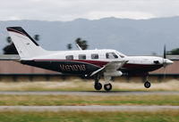 N6101G @ KRHV - Locally-based 2008 Piper Meridian landing at Reid Hillview Airport, San Jose, CA. - by Chris Leipelt