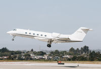 N450XX @ KMRY - 2006 G450 departing at Monterey Regional Airport. - by Chris Leipelt