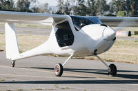 N110EV @ KRHV - Locally-based Pipistrel Sinus 912 taxing to the visitors ramp at Reid Hilview Airport, San Jose, CA. - by Chris Leipelt