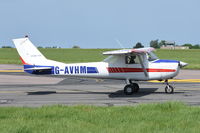G-AVHM @ EGSH - Departing from Norwich. - by Graham Reeve