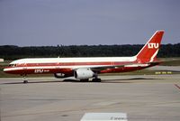 D-AMUM @ EDDK - Boeing 757-2G5 - LT LTU Süd International Airways - 24451 - D-AMUM - 27.05.1990 - CGN - by Ralf Winter