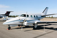 N39AG @ KTRK - 1977 Beechcraft B-60 Duke visiting from San Jose at Truckee-Tahoe Airport, CA. Sold and shipped from CA to NC in 2017. - by Chris Leipelt