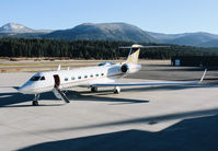 N898CE @ KTVL - 2009 Gulfstream G550 visiting from Las Vegas at South Lake Tahoe Airport, CA. - by Chris Leipelt