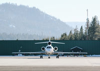 N970S @ KTVL - Dassault Falcon 50 visiting from Florida visiting at South Lake Tahoe Airport, CA. Has since been repositioned to Texas in February 2018. - by Chris Leipelt