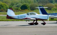 G-CETP @ EGFH - Visiting RV-9A. - by Roger Winser