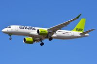 YL-CSG @ EFHK - Air Baltic CS300 on short finals - by FerryPNL