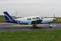 G-ATRX @ EGSH - Departing from Norwich. - by Graham Reeve