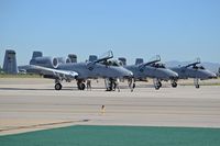 78-0692 @ KBOI - Getting pre flight checks along with 78-0626 & 80-0267.  163rd Fighter Sq. “Blacksnakes”, 122nd Fighter Wing , Fort Wayne, IN ANG. - by Gerald Howard