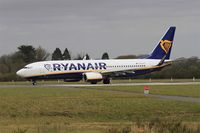 EI-DYX @ LFRB - Boeing 737-8AS, Take off run rwy 25L, Brest-Bretagne airport (LFRB-BES) - by Yves-Q