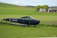 G-AVID @ EGPN - Pictured off airport on in the rear garden of a private house in the Angus village of Fern. Easily viewable from the public road. COA expired 2010. EGPN ICAO used for geographical reference only. - by Clive Pattle