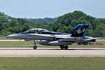 165411 @ DFW - Landing at NAS Fort Worth - by Zane Adams