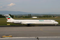 LZ-LDN @ LOWG - Bulgarian Air Charter MD-82 @GRZ (charter from/to NAP) - by Stefan Mager