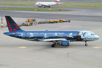 OO-SNC @ VIE - Brussels Airlines Airbus A320 (Magritte Colors) - by Thomas Ramgraber