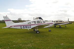 G-BMUZ @ X5FB - Piper PA-28-161 Cherokee Warrior II at Fishburn Airfield, UK. May 10th 2018. - by Malcolm Clarke