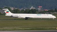LZ-LDN @ LOWG - Bulgarian Air Charter McDonnell Douglas MD-82 - by Andi F