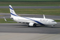 4X-EKF @ VIE - El Al Israel Airlines Boeing 737-800 - by Thomas Ramgraber