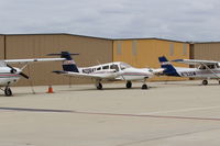 N206AT @ CMA - 2000 Piper PA-44-180 SEMINOLE, two Lycoming O&VO-360 180 Hp each - by Doug Robertson