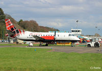 G-LGNU @ EGPN - Under tow at Dundee - by Clive Pattle