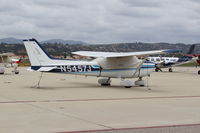 N5457J @ CMA - 1980 Cessna 172N SKYHAWK, Lycoming O-320-H2AD 160 Hp - by Doug Robertson