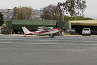 N84567 @ SZP - 1969 Cessna 172K SKYHAWK, Lycoming O-320-E2D 150 Hp, taxi to Rwy 22 - by Doug Robertson