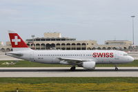HB-IJS @ LMML - A320 HB-IJS Swiss - by Raymond Zammit