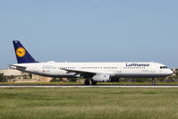 D-AIDM @ LMML - A321 D-AIDM Lufthansa - by Raymond Zammit