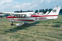 G-ARYI @ EGTC - PFA-Rally Cranfield. Original paint-scheme. Scanned from a slide. - by sparrow9
