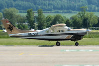HB-CQS @ LSZG - At Grenchen - by sparrow9