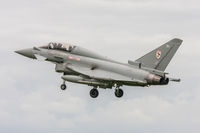 ZJ814 @ EGXC - Eurofighter Typhoon T3 ZJ814 29 [Reserve] Sqd RAF Coningsby 11/6/14 - by Grahame Wills